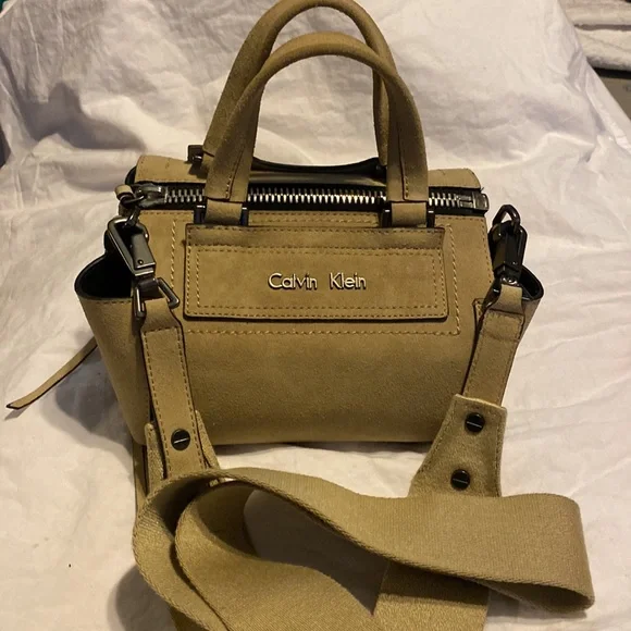 Calvin Klein Suede Purse - Picture 7 of 15